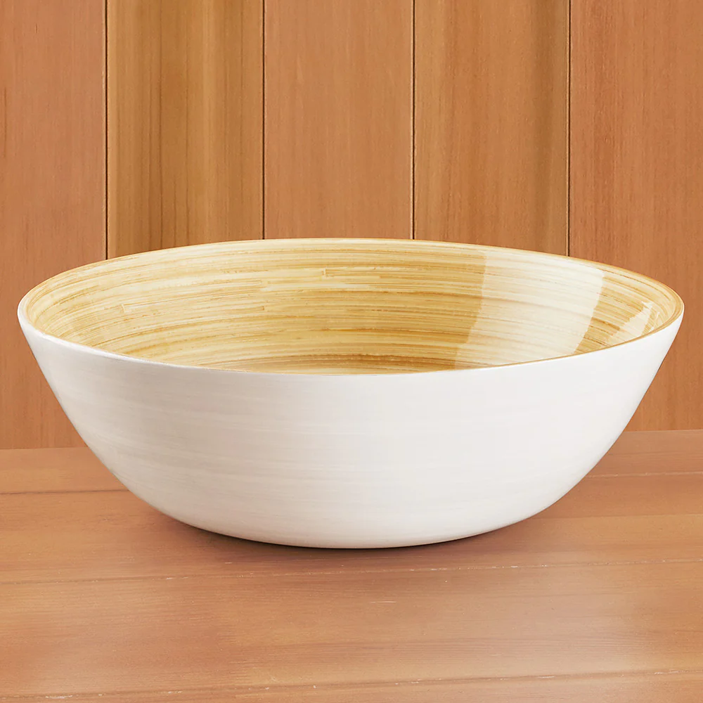 albert L. (punkt) 11.75" Bamboo Classic Bowl - Image 9