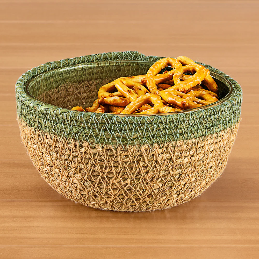 Be Home Hydra Woven Seagrass Bowl - Image 2