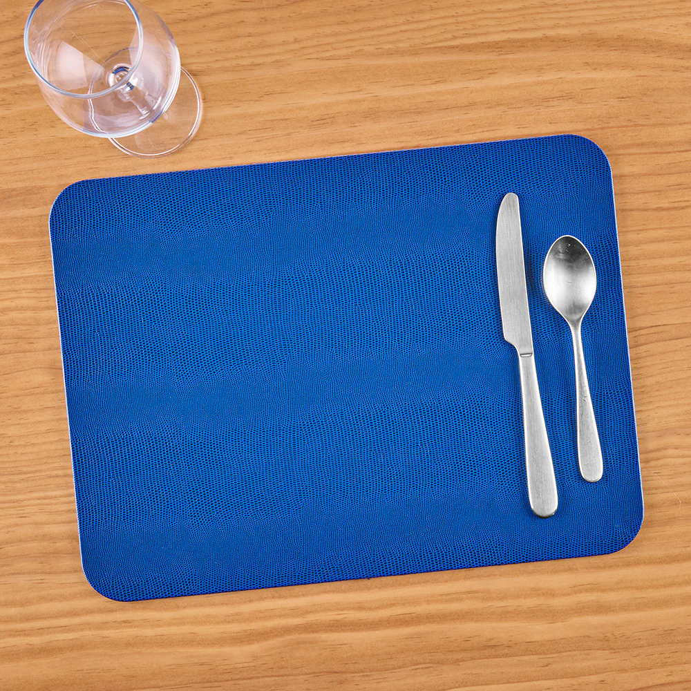 Caspari Lizard Felt-Backed Placemat - Image 2