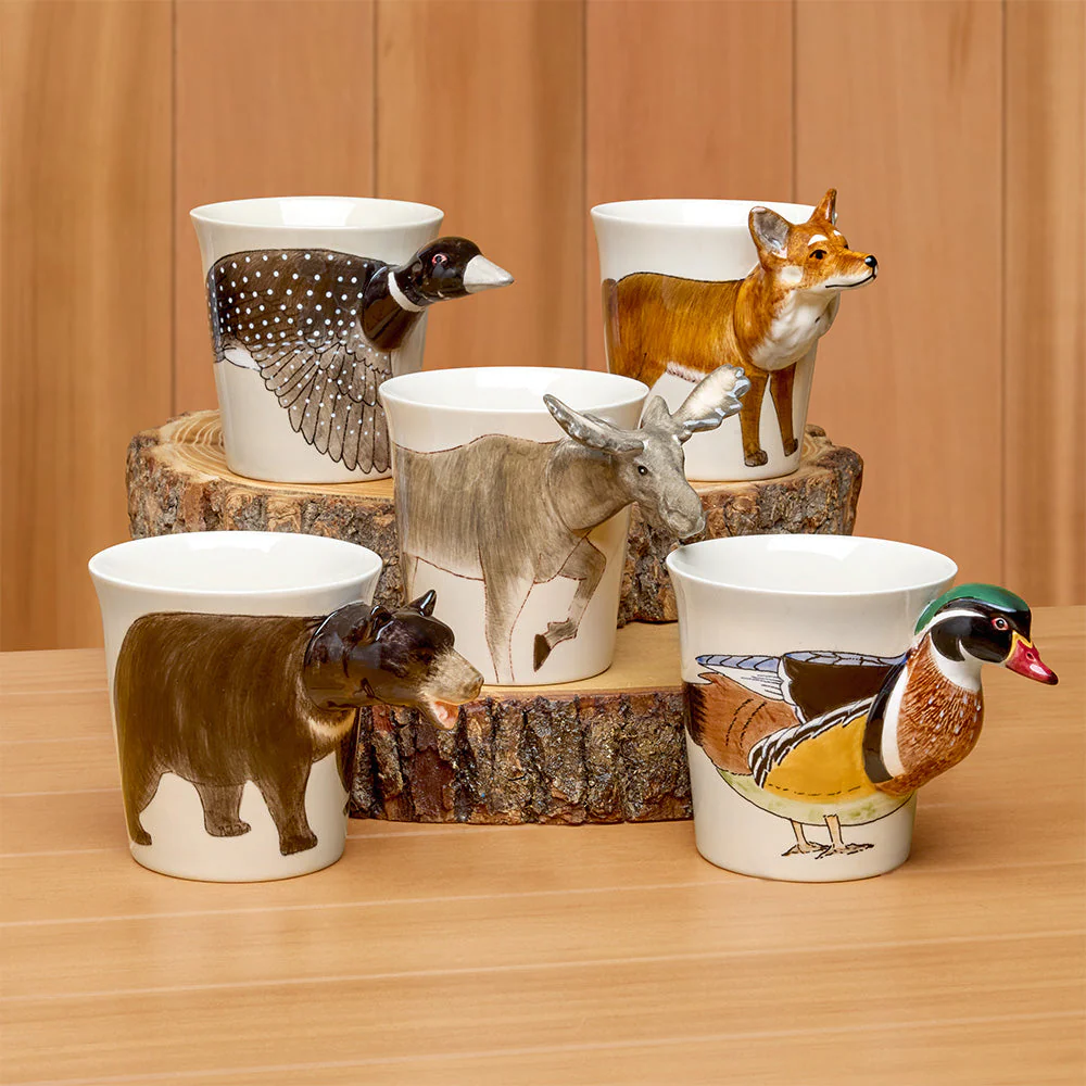Ceramic Northwoods Mug, Majestic Moose - Image 2