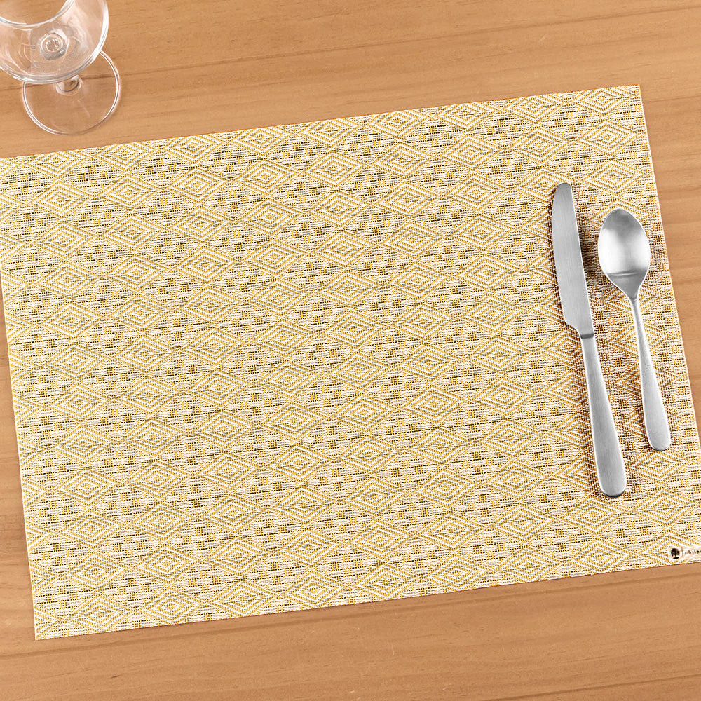 Chilewich Boxwood Rectangle Placemat by Martha Stewart - Image 3
