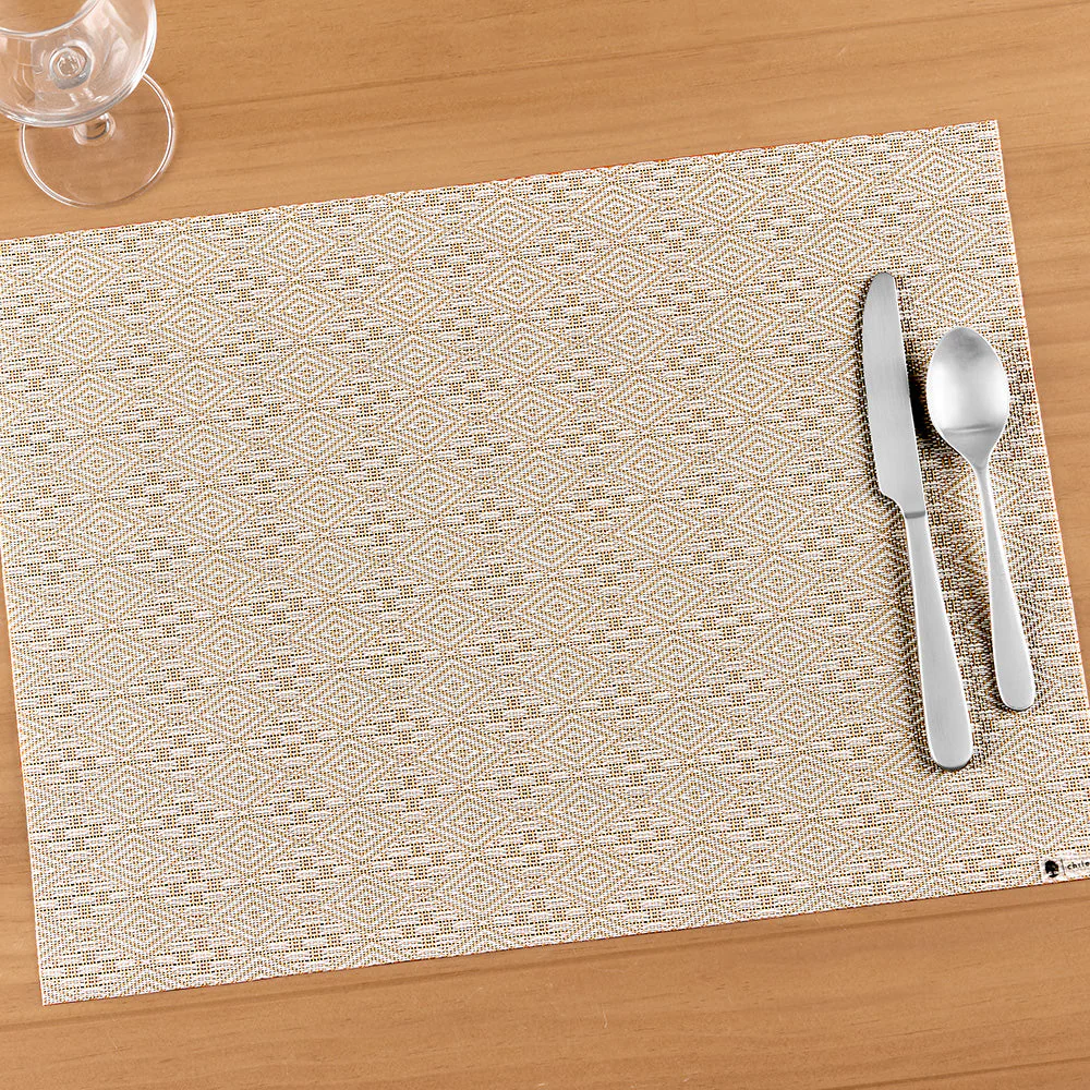 Chilewich Boxwood Rectangle Placemat by Martha Stewart - Image 5