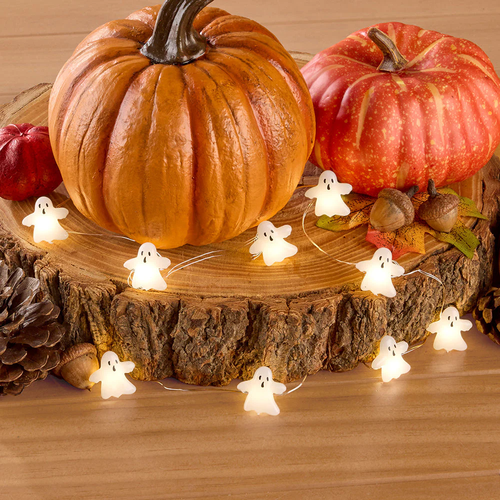Halloween String Lights, Ghosts