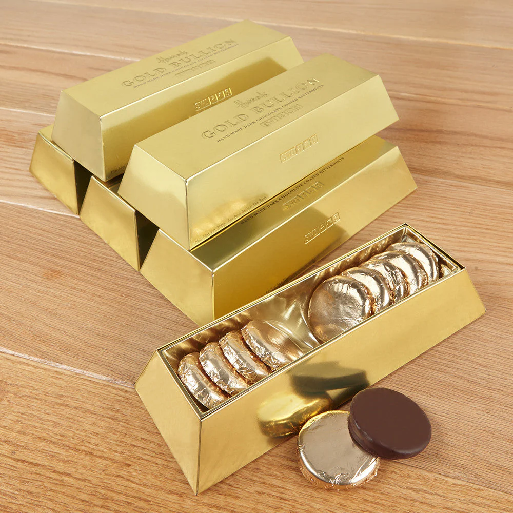Harrods Gold Bullion Chocolate Bittermints