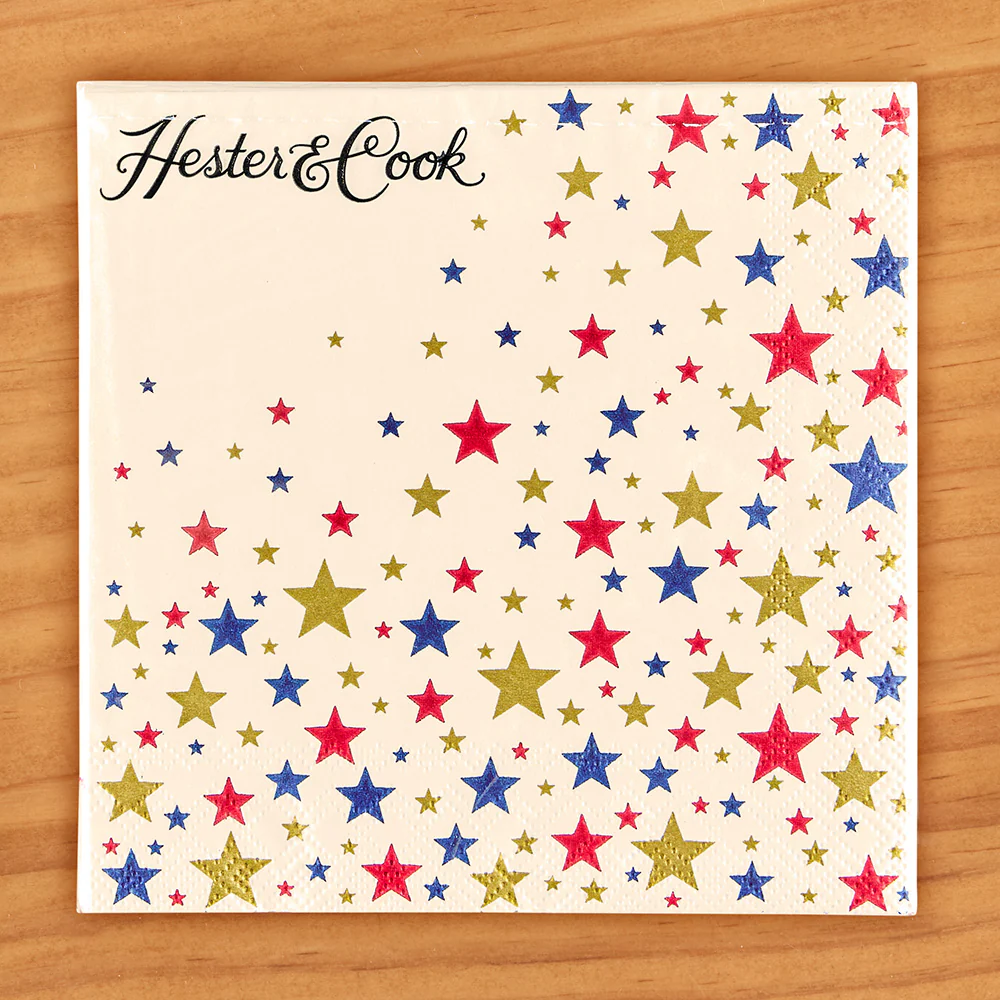 Hester & Cook Paper Napkins, Star-Spangled Celebration - Image 2