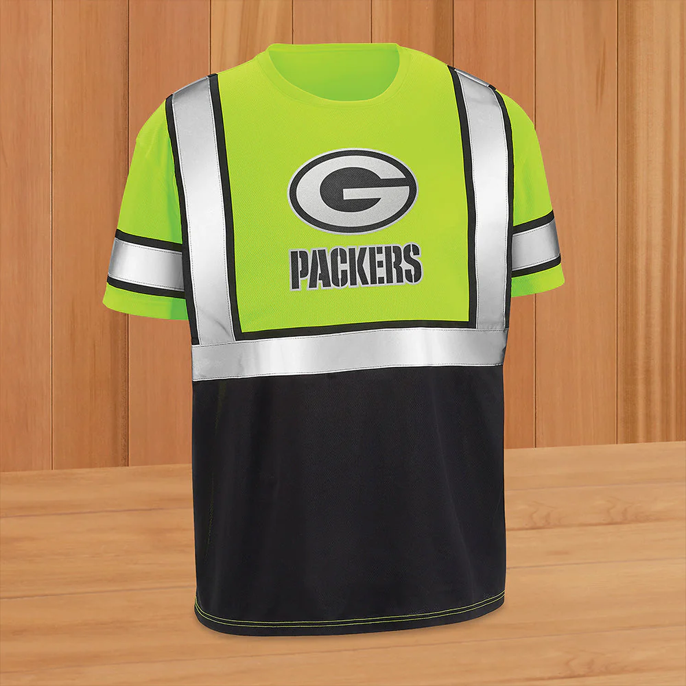 Hi-Vis NFL T-Shirt, Green Bay Packers - Image 3