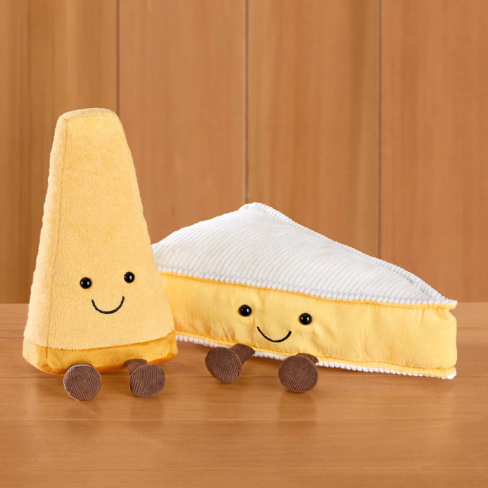 Jellycat Amuseables Stuffed Animal Plush Toy, Brie - Image 3