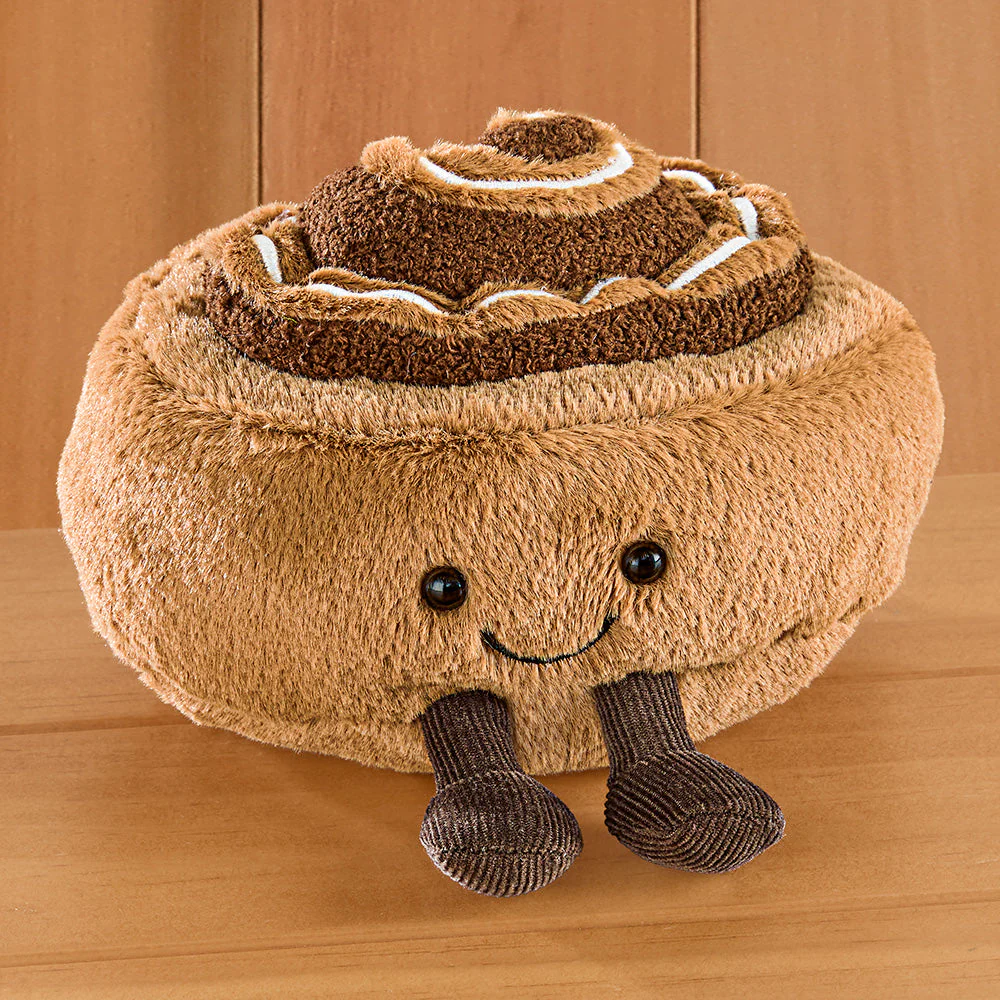 Jellycat Amuseables Stuffed Animal Plush Toy, Cinnamon Bun