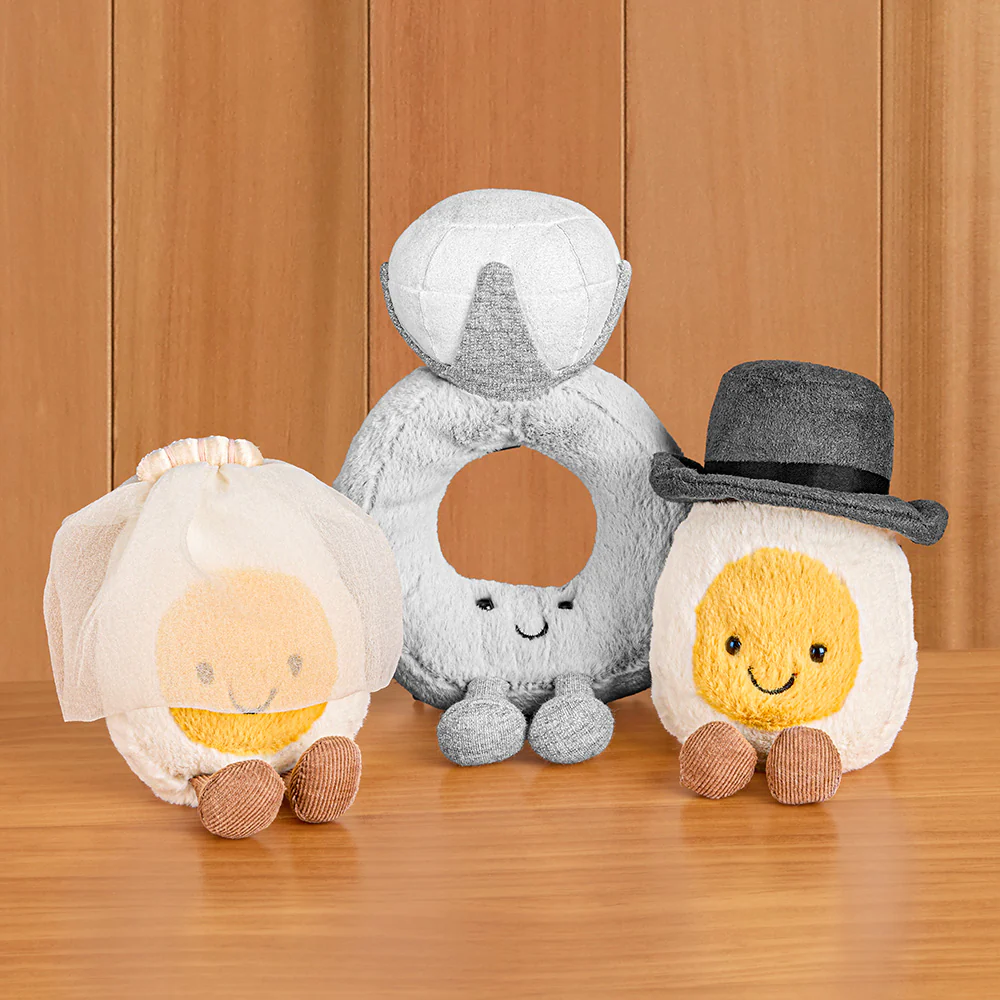 Jellycat Stuffed Animal Plush Toy, Amuseables Diamond Ring - Image 2