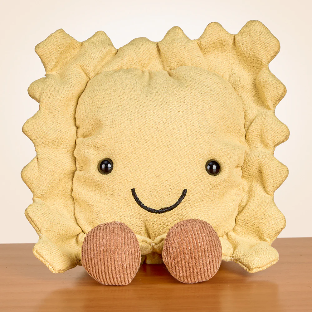 Jellycat Stuffed Animal Plush Toy, Amuseables Farfalle and Ravioli - Image 2