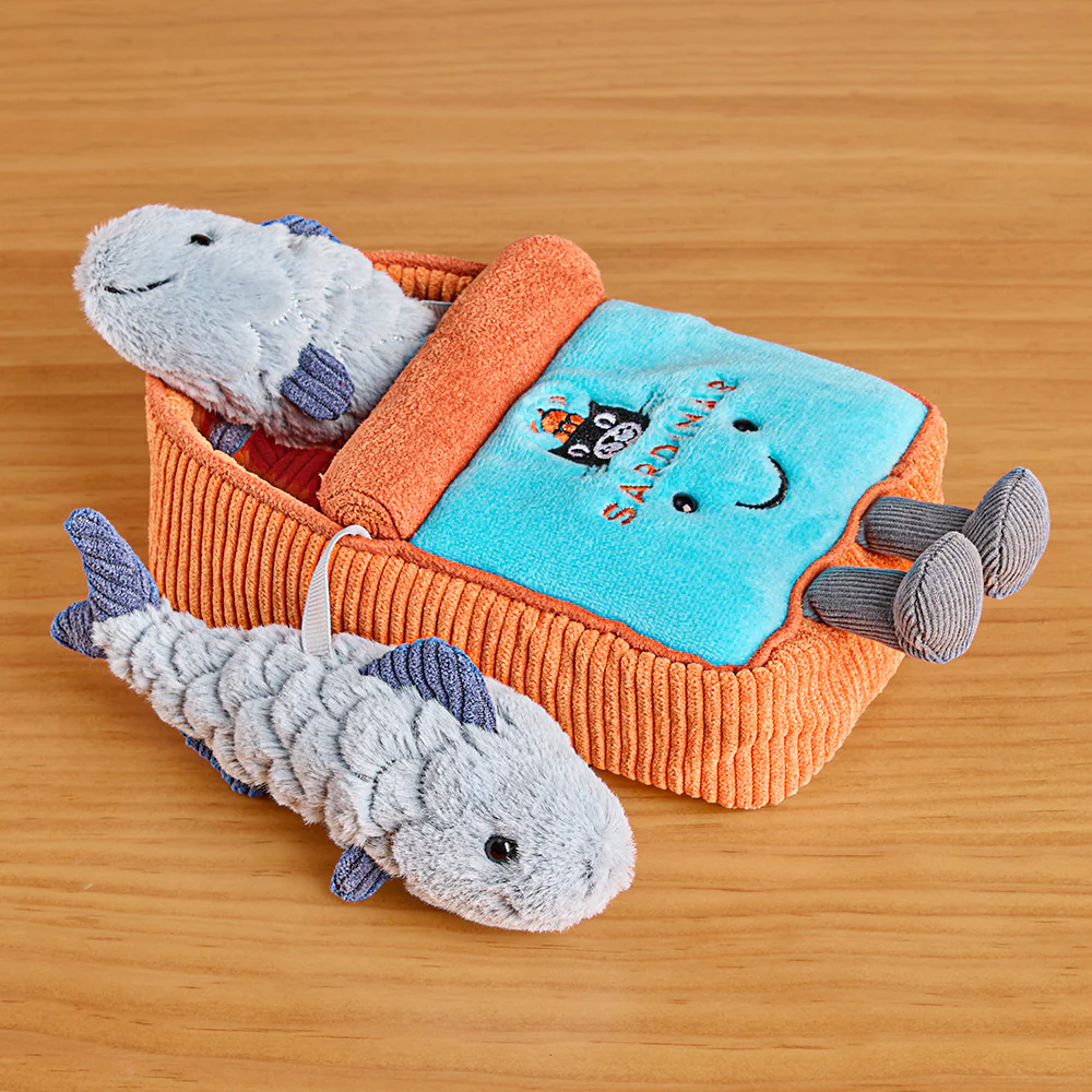 Jellycat Stuffed Animal Plush Toy, Amuseables Sardine Tin - Image 2