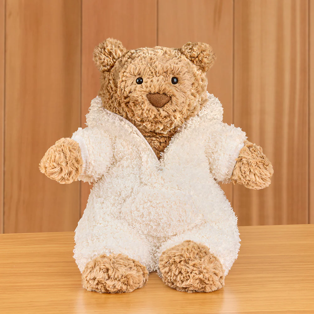 Jellycat Stuffed Animal Plush Toy, Bartholomew Bear in a Onesie - Image 3