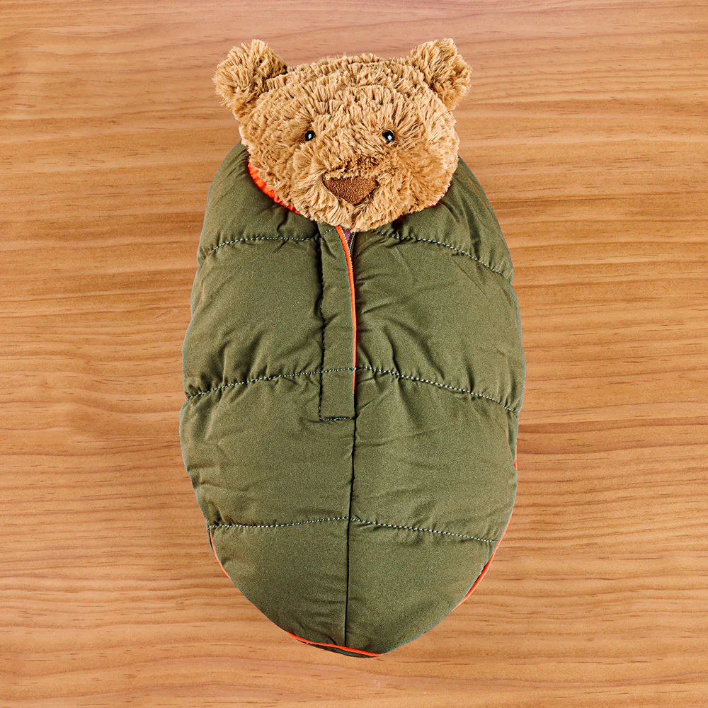 Jellycat Stuffed Animal Plush Toy, Bartholomew Bear in Hiking Outfit - Image 3