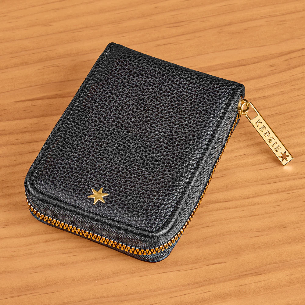 Kedzie Vegan Leather Essentials Only Bifold Wallet - Image 3