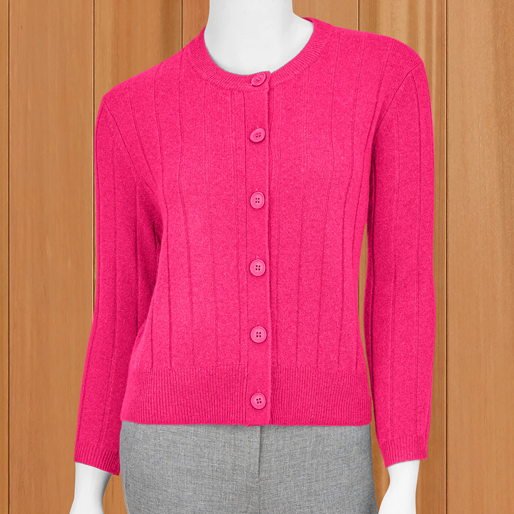 Kinross Lightweight Cropped Cardigan