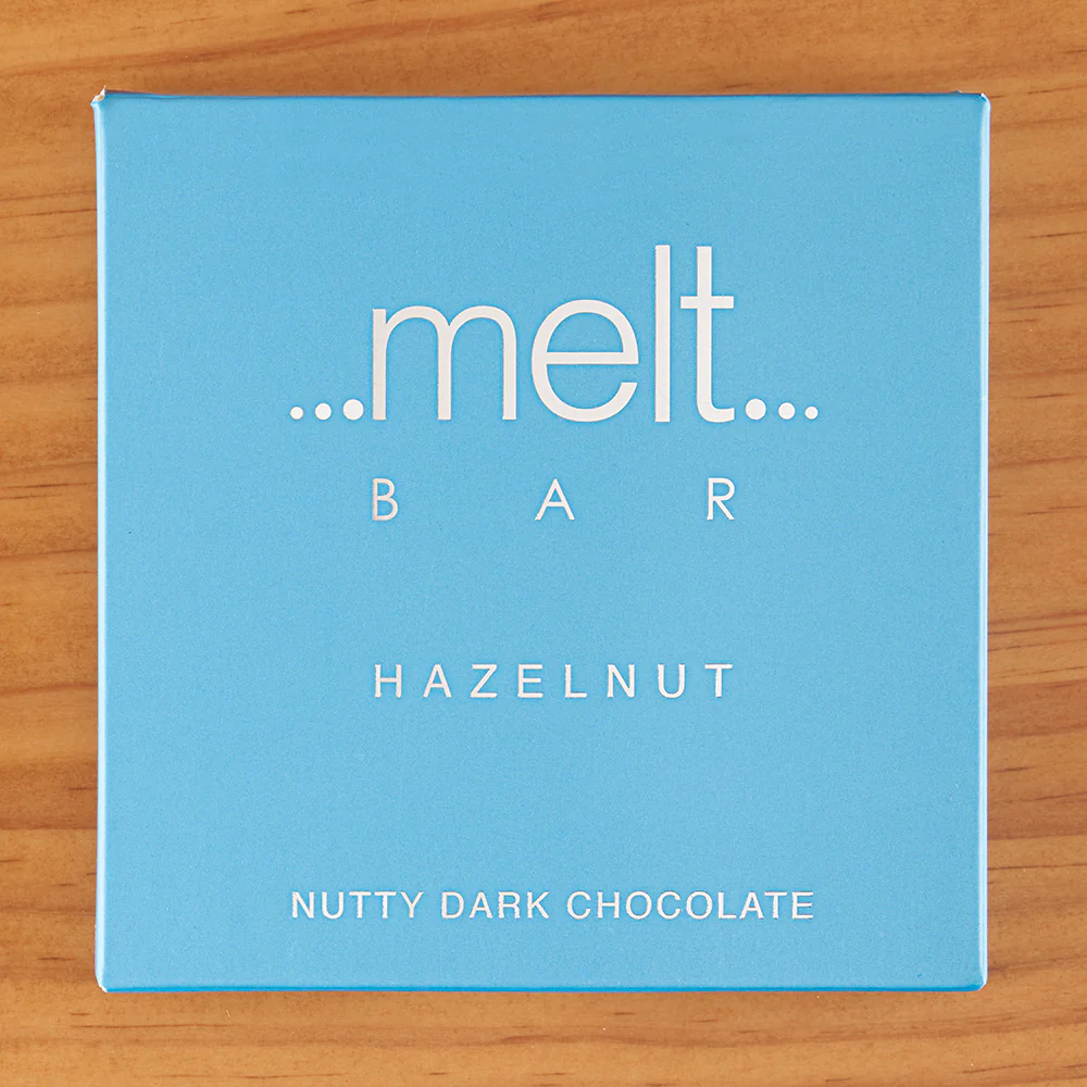 Melt Chocolates Hazelnut Dark Chocolate Bar