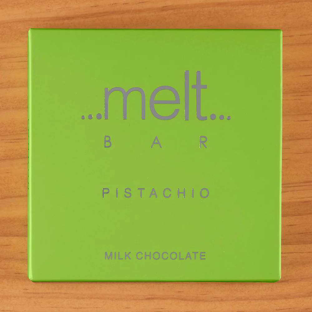 Melt Chocolates Pistachio Milk Chocolate Bar