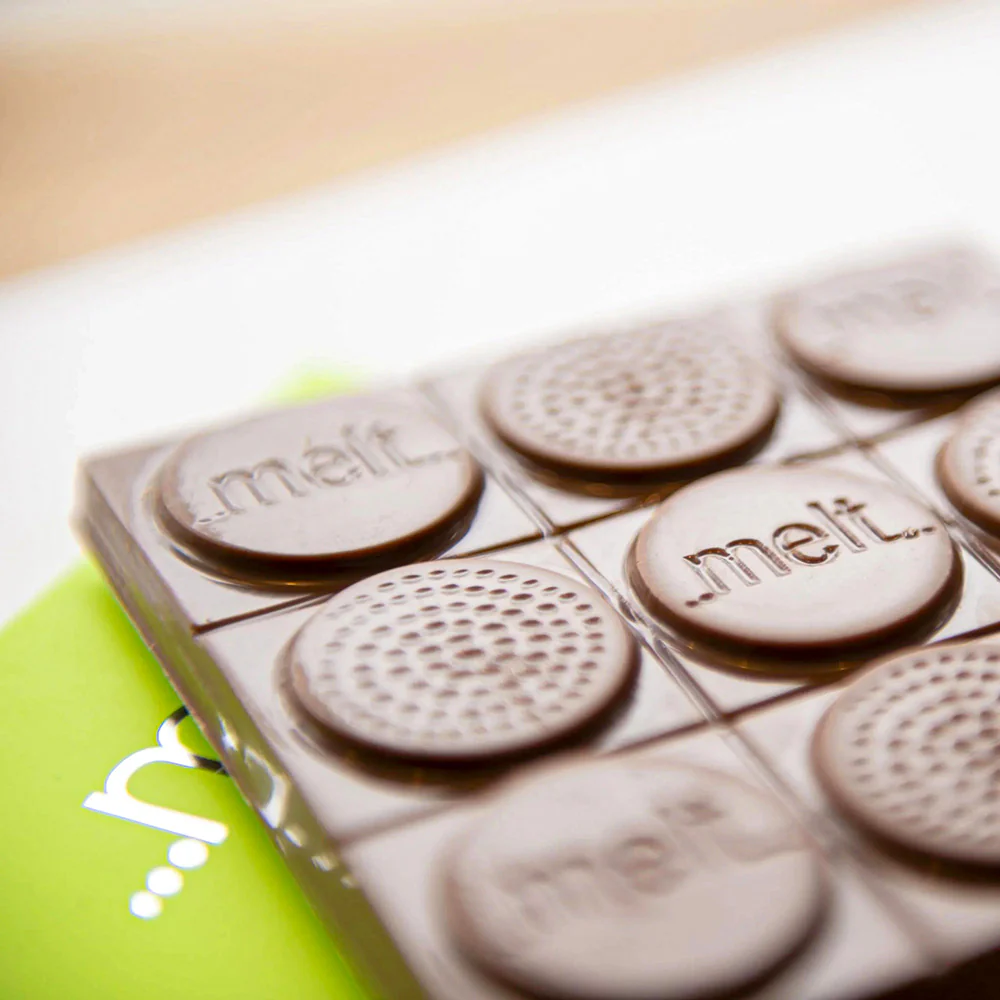 Melt Chocolates Pistachio Milk Chocolate Bar - Image 2