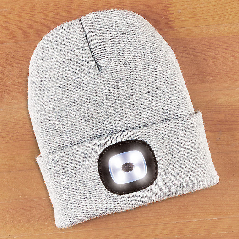 Night Scope Rechargeable LED Light Beanie, Women's Brightside - Image 2