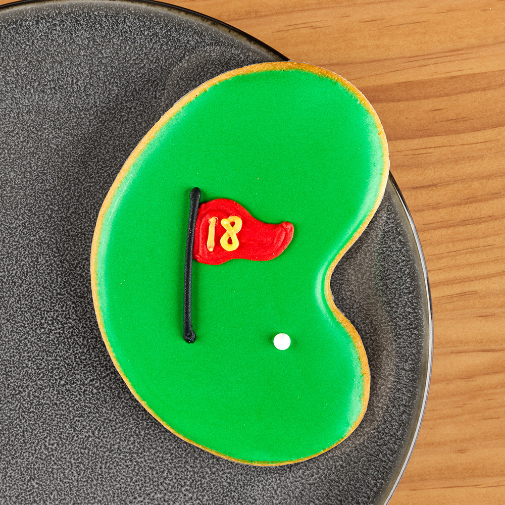 O' My Goodness! Frosted Butter Cookie, 18th Hole of Golf