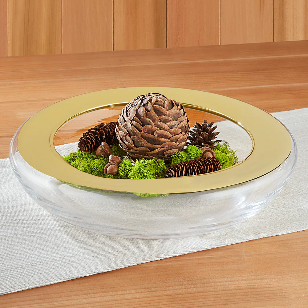 Organic Art Glass Bowl
