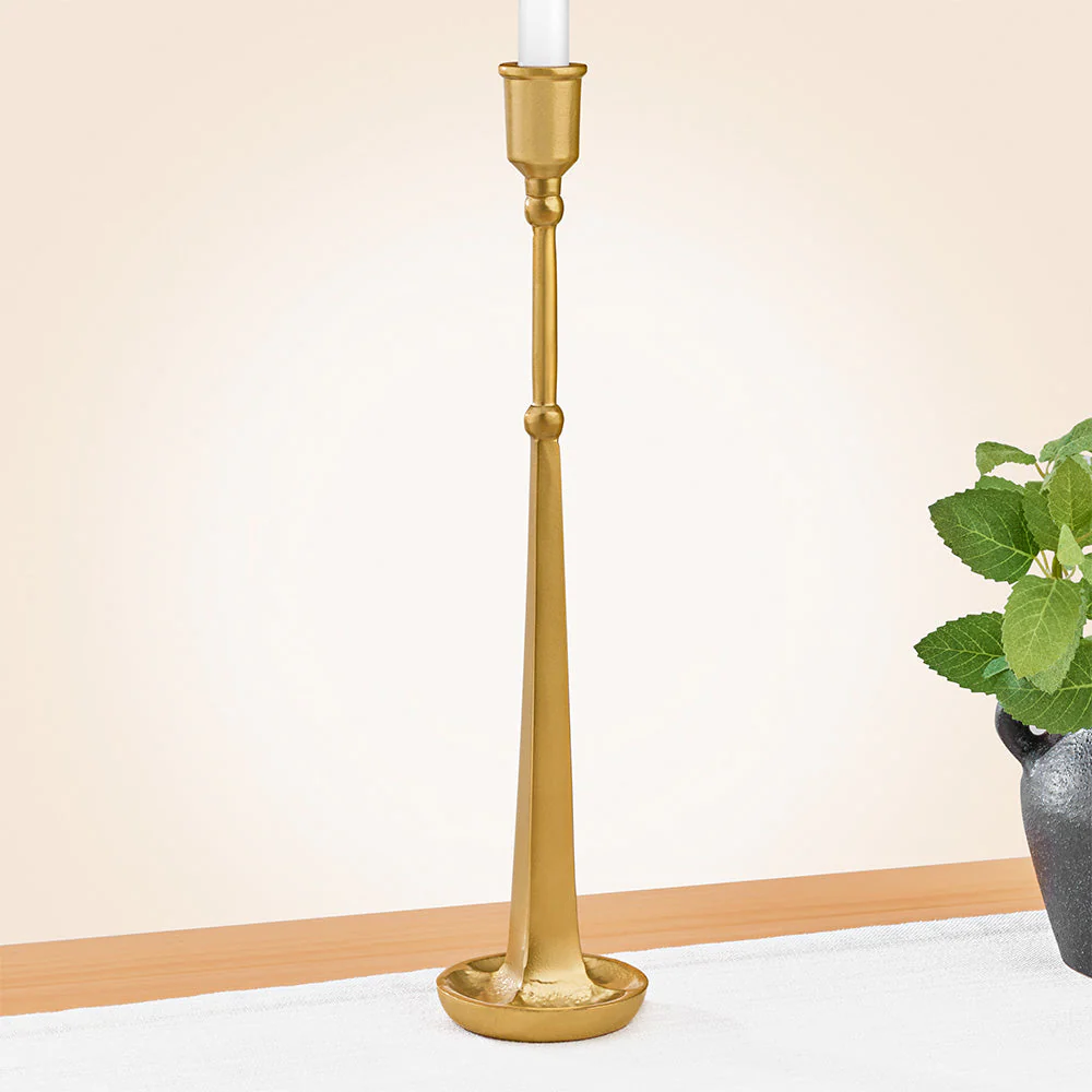 Patricia Heaton Home Brass Taper Candleholders - Image 4