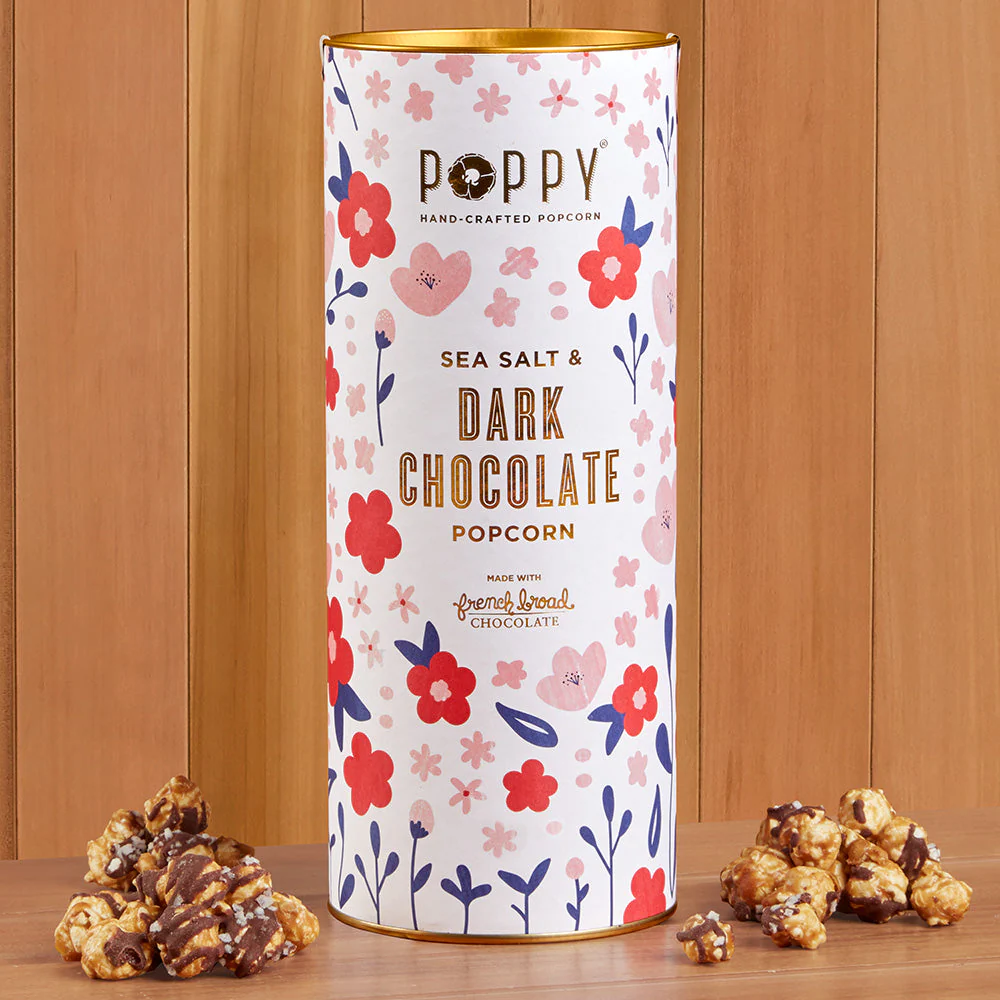 Poppy Hand-Crafted Popcorn, Sea Salt & Dark Chocolate