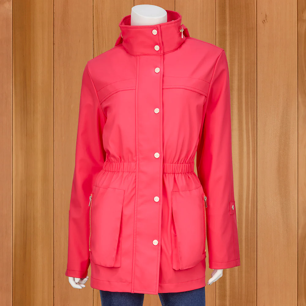 Renuar Waterproof Hooded Rain Jacket - Image 2