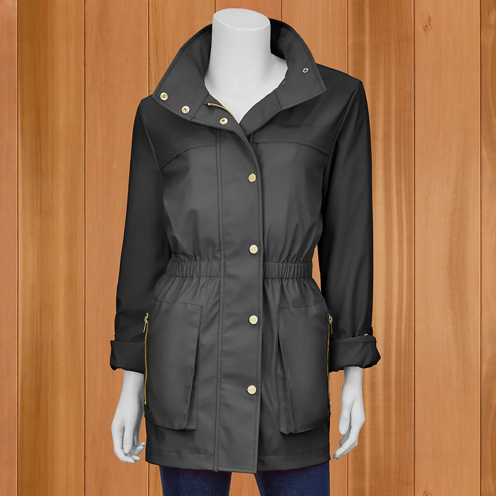 Renuar Waterproof Hooded Rain Jacket - Image 5