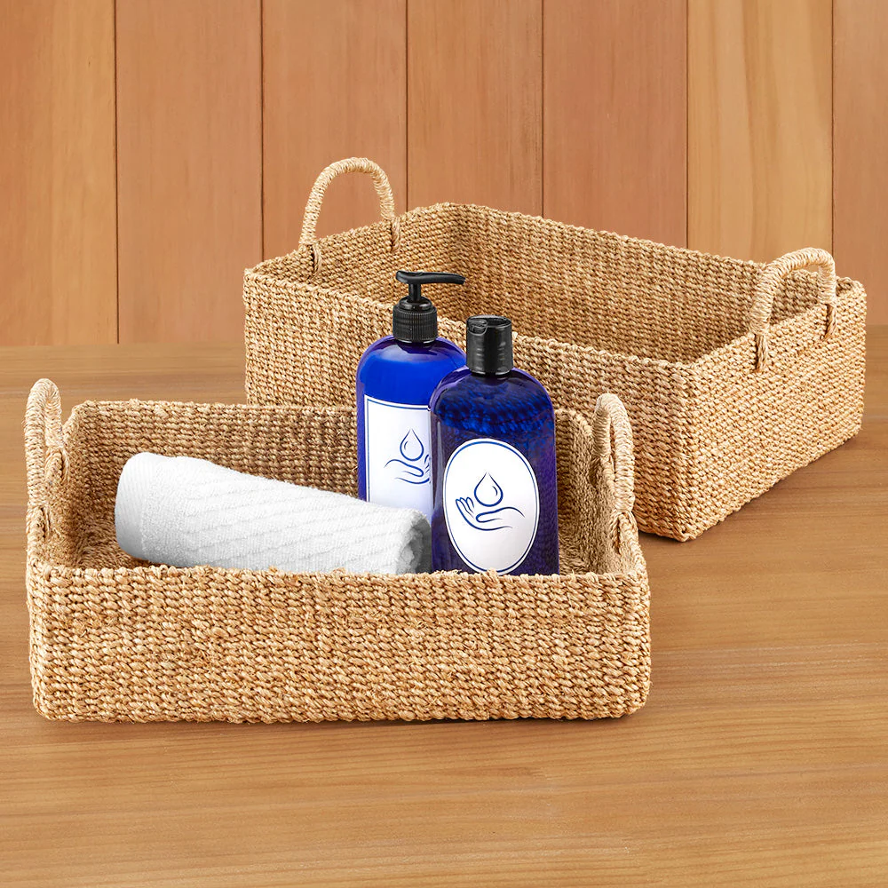 Stephanie Abaca Basket Tray - Image 2