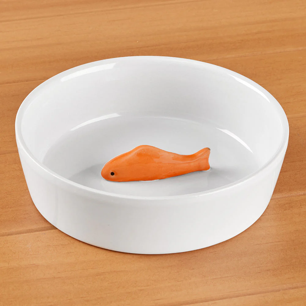 Stoneware Cat Food/Water Bowls - Image 2