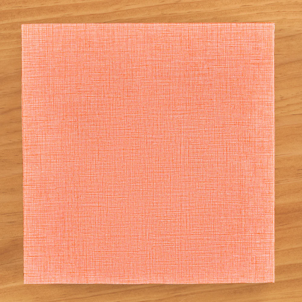 Vietri Papersoft Napkins, Easy Salmon Weave - Image 3
